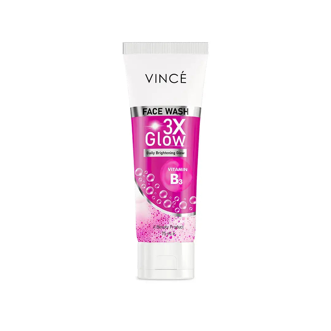 Vince 3X Glow Face Wash 75ml