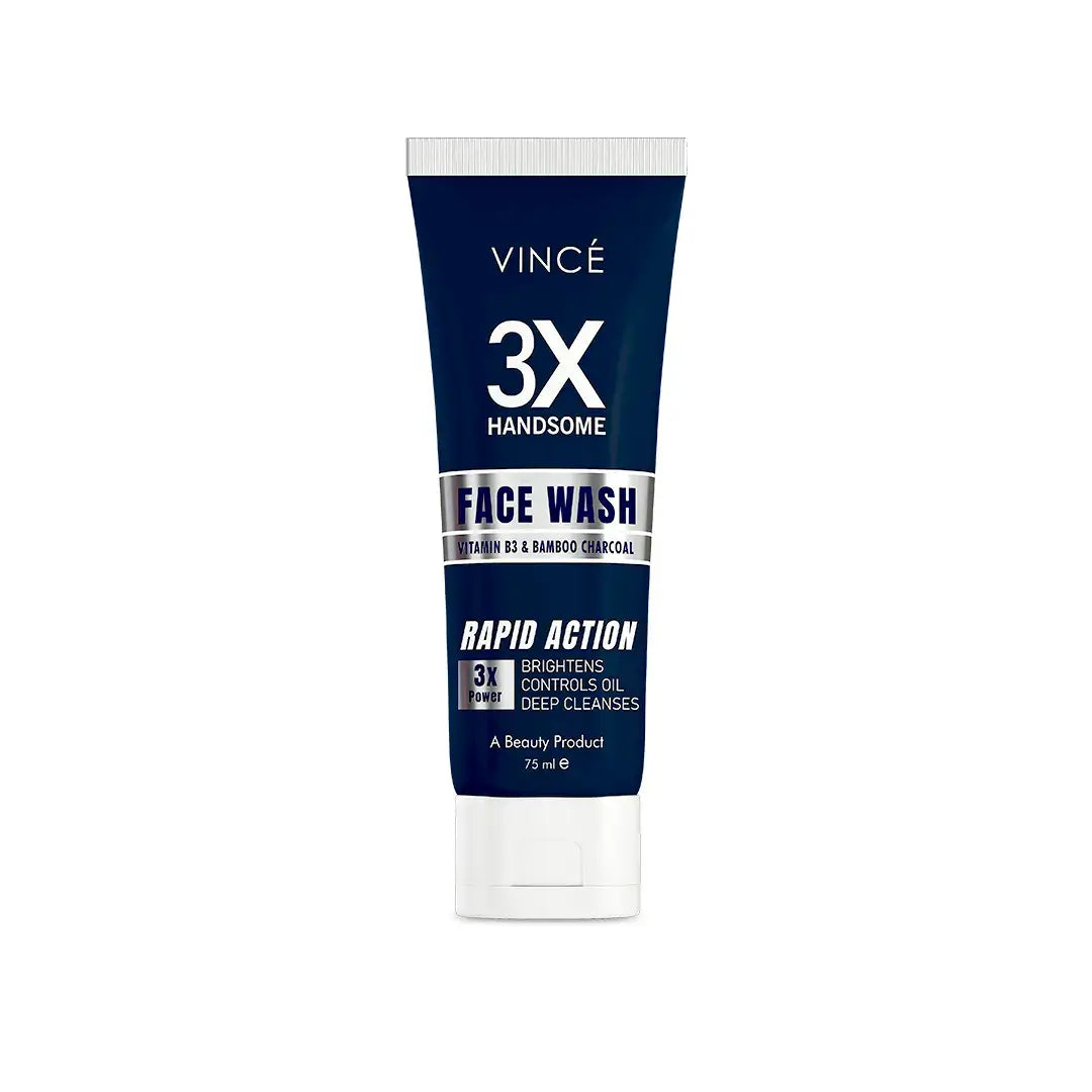 Vince 3X Handsome Face Wash 75ml