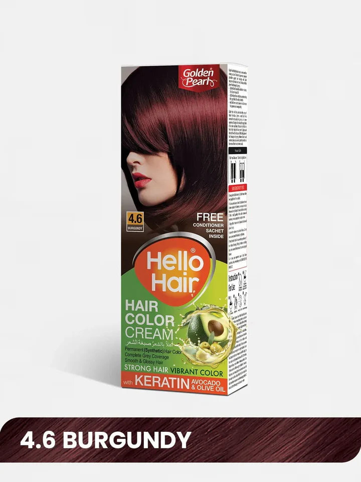 Golden Pearl Hello Hair - Hair Color