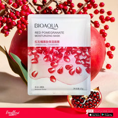 BIOAQUA Red Pomegranate Moisturizing Mask - Anti-Oxidant & Hydrating (25g)
