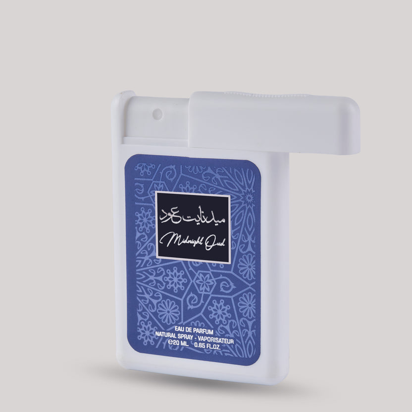 Midnight Oud Eau de Parfum 20ml – Natural Spray Pocket Perfume