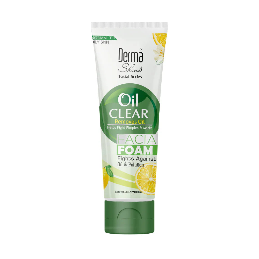 Derma Shine Oil Clear Facial Foam (100ml)