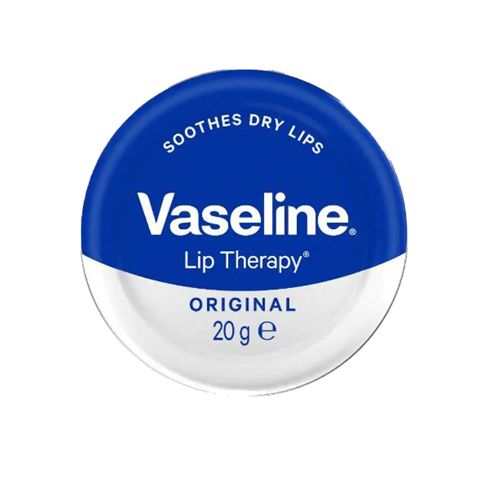 Vaseline Lip Therapy Original – Soothes Dry Lips 20g Tin