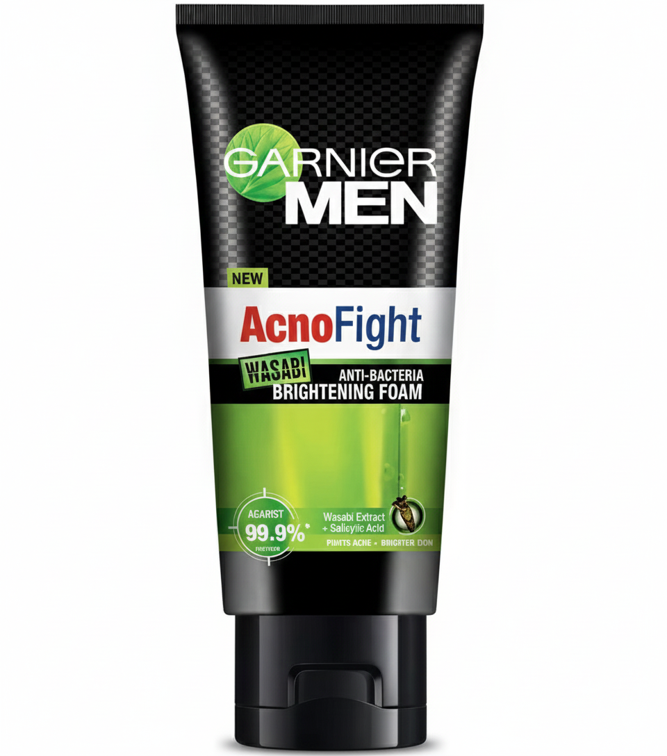 Garnier Men Acno-Fight Wasabi Facewash
