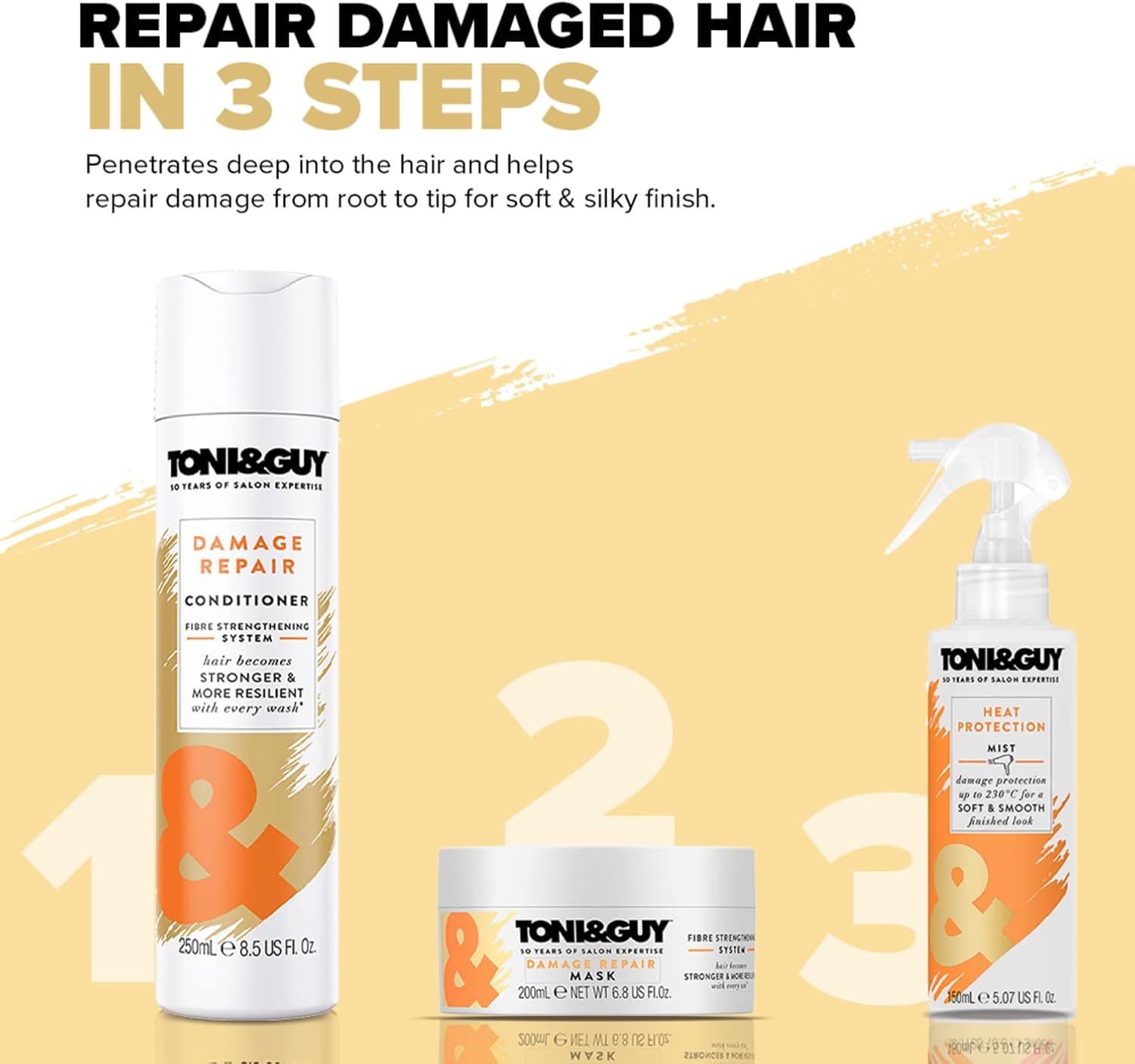 Toni & Guy Damage Repair Mask for Intense Reconstruction (200ml)