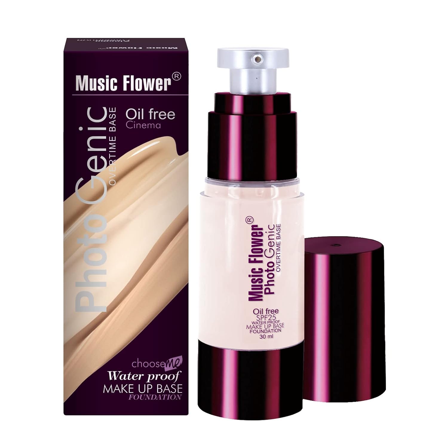 Music Flower Photo Genic Liquid Foundation