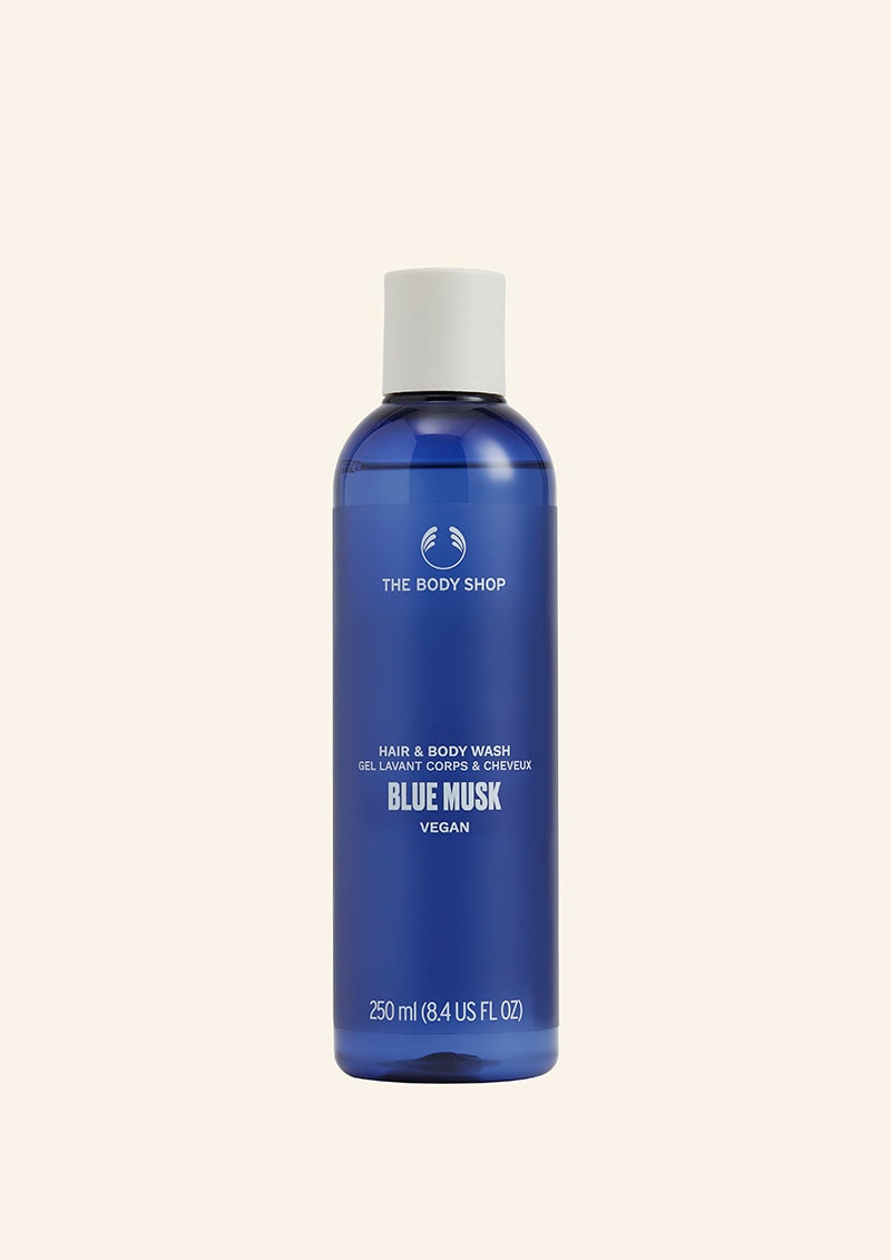 The Body Shop Blue Musk Hair & Body Wash (250ml)