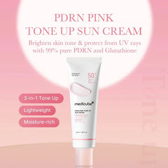 Medicube PDRN Pink Tone Up Sun Cream (SPF 50+ PA++++)