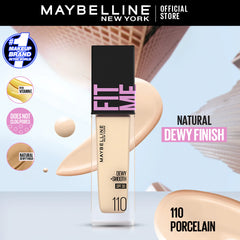 Maybelline - Fit Me Dewy + Smooth Liquid Foundation SPF 30
