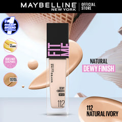 Maybelline - Fit Me Dewy + Smooth Liquid Foundation SPF 30