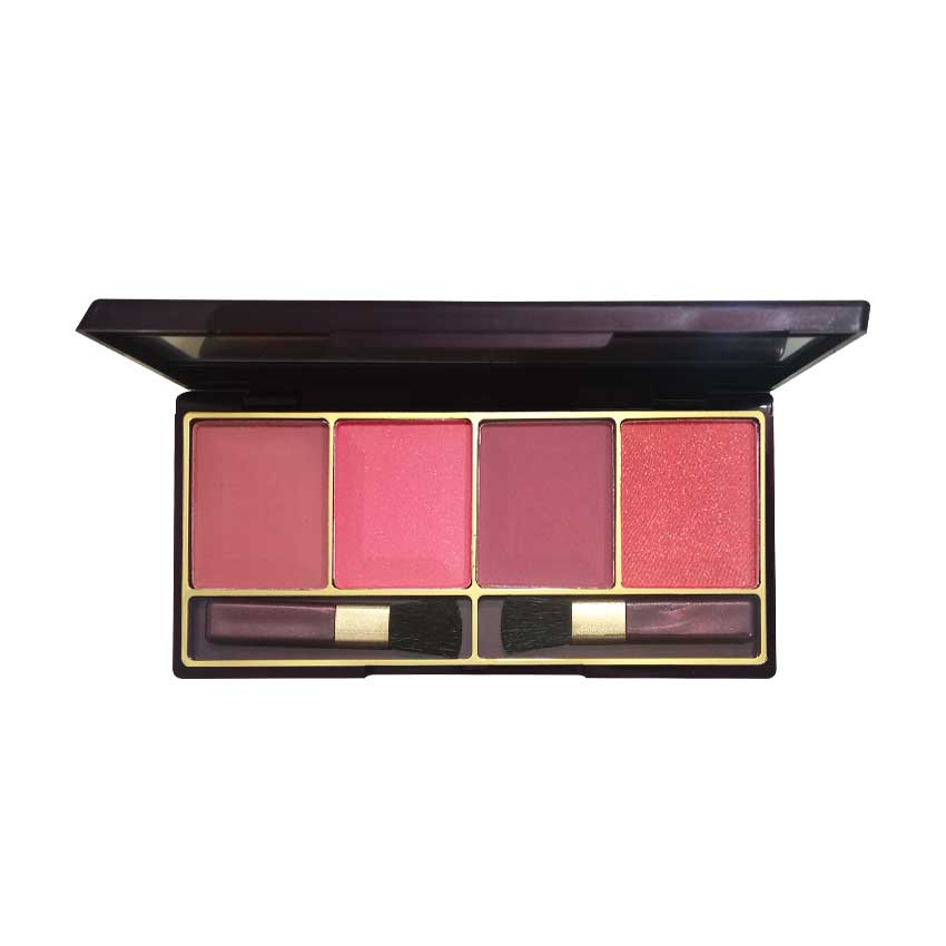 Glamorous Face 4 Color Blush On Palette (5 Shades