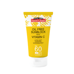 Saeed Ghani Sunblock SPF 60 with Vitamin C (100ml)