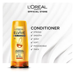 L'Oreal Paris 6 Oil Nourish Scalp + Hair Nourishing Conditioner, For All Hair Types, 175ml