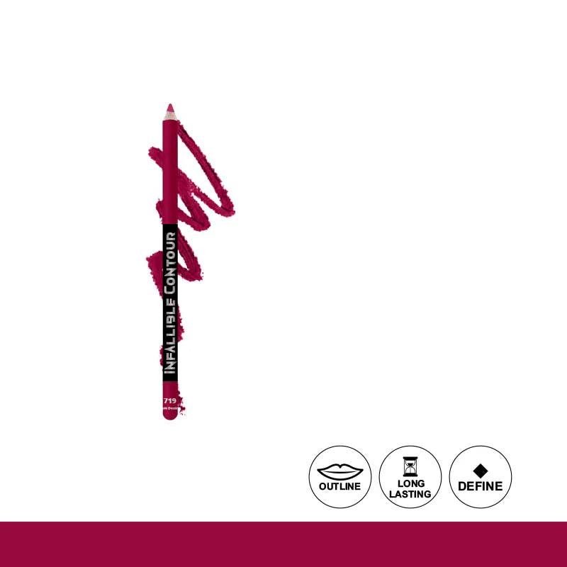 Glamorous Face Infallible Smooth Touch Matte Eye & Lip Contour Pencil (35 Colours)