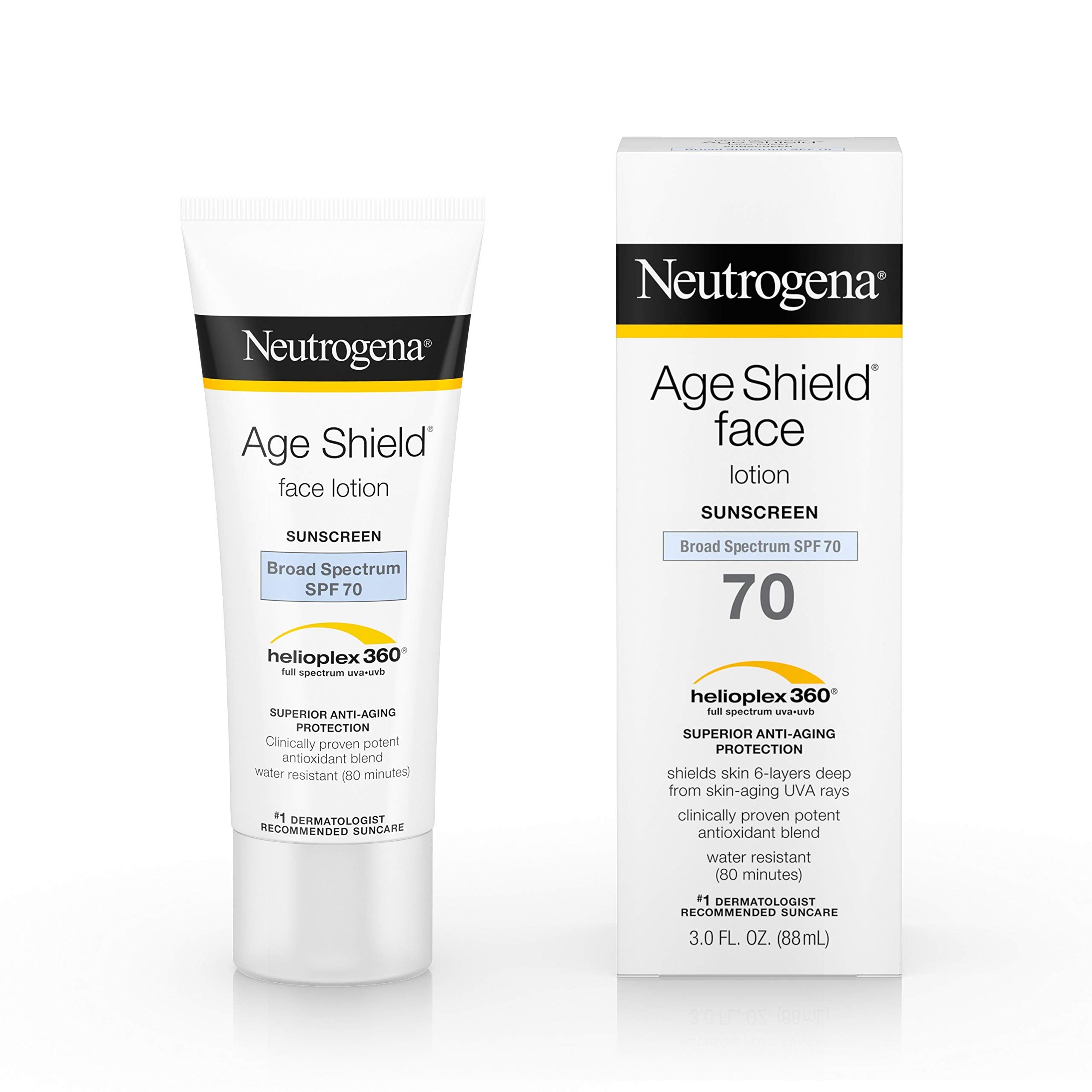 Neutrogena Age Shield Anti-Oxidant Face Lotion Sunscreen SPF 70