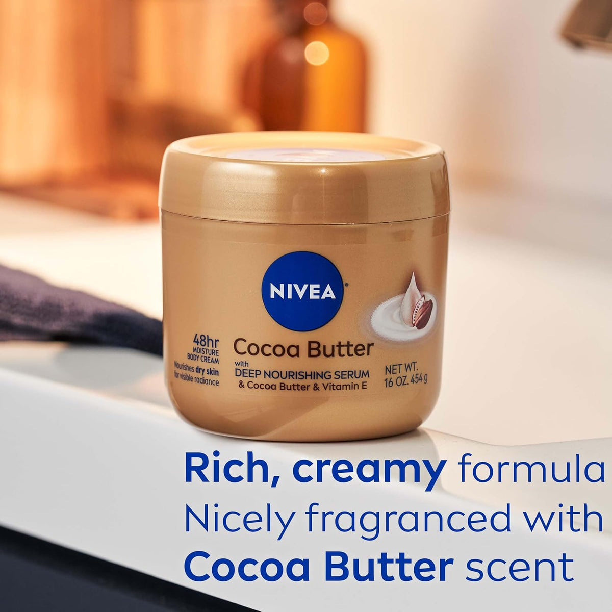 Nivea Cocoa Butter Body Cream (400ml)