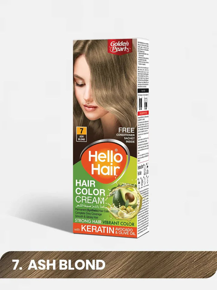 Golden Pearl Hello Hair - Hair Color