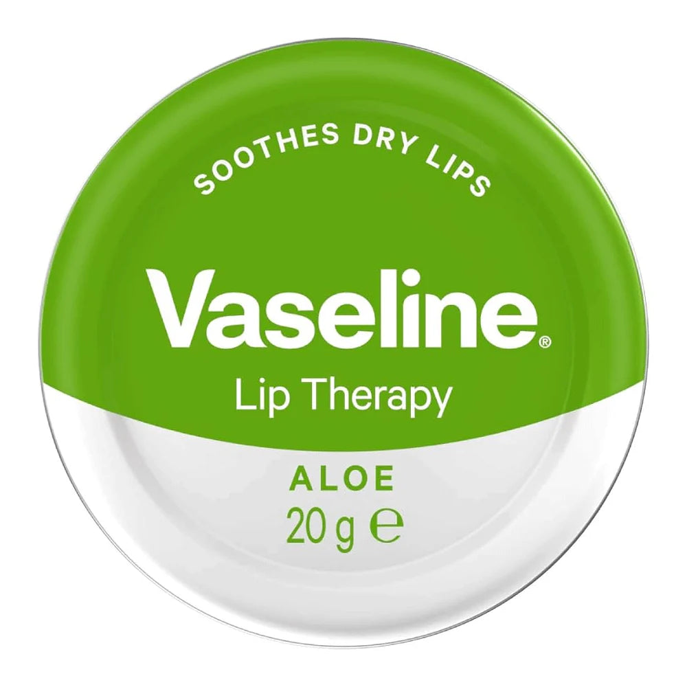 Vaseline Lip Therapy Aloe – Soothes Dry Lips 20g Tin