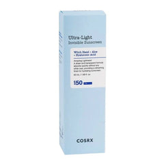 COSRX Ultra-Light Invisible Sunscreen | Clear & Transparent Formula