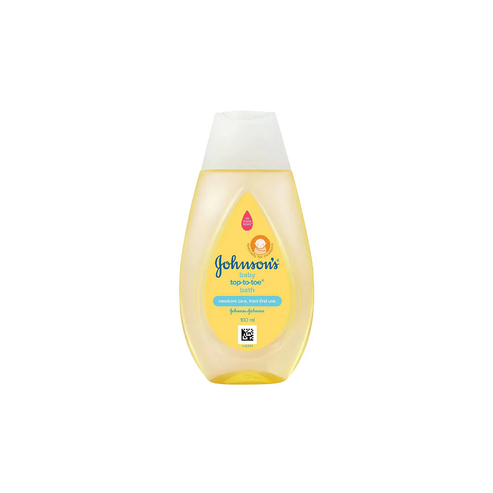 Johnson's Baby Top-to-Toe Bath - Gentle Cleanser for Hair & Body (100ml)