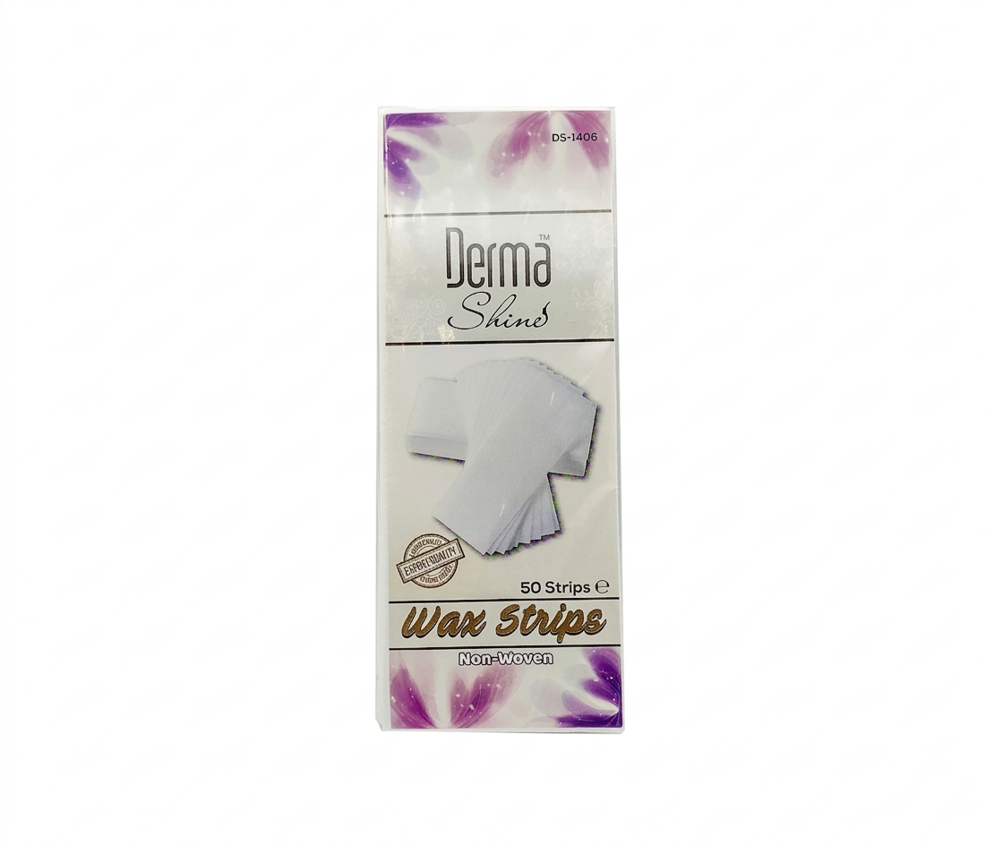 Derma Shine Non-Woven Wax Strips  (50 Strips)