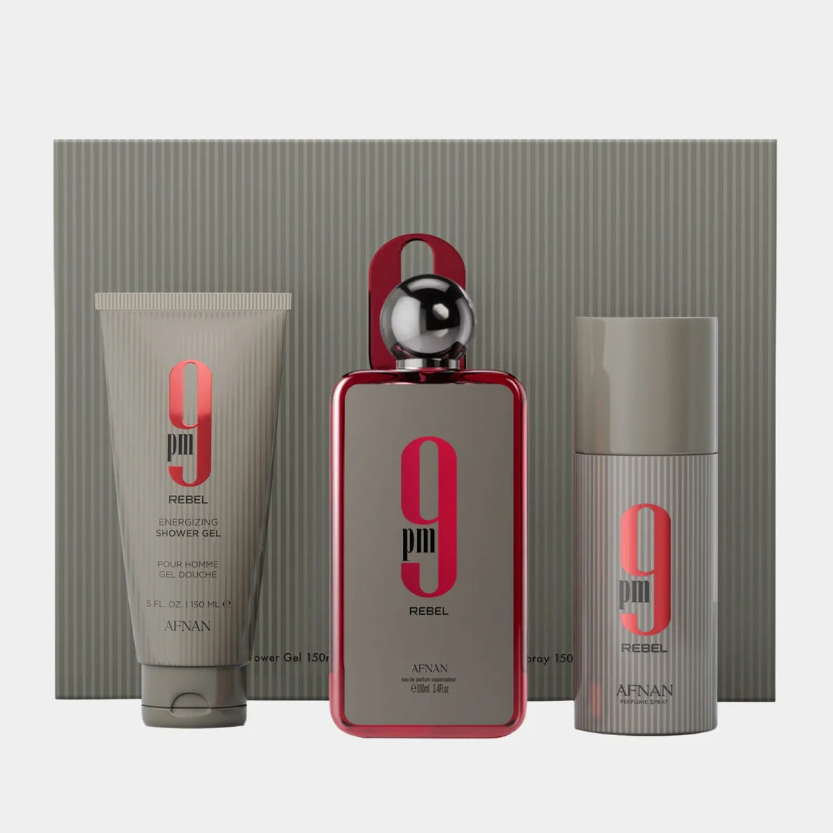 AFNAN GIFT SET 9PM REBEL