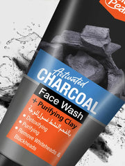 Golden Pearl Activated Charcoal Face Wash (2 Sizes)