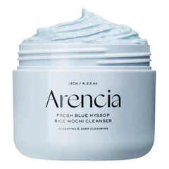 Arencia Fresh Blue Hyssop Rice Mochi Cleanser
