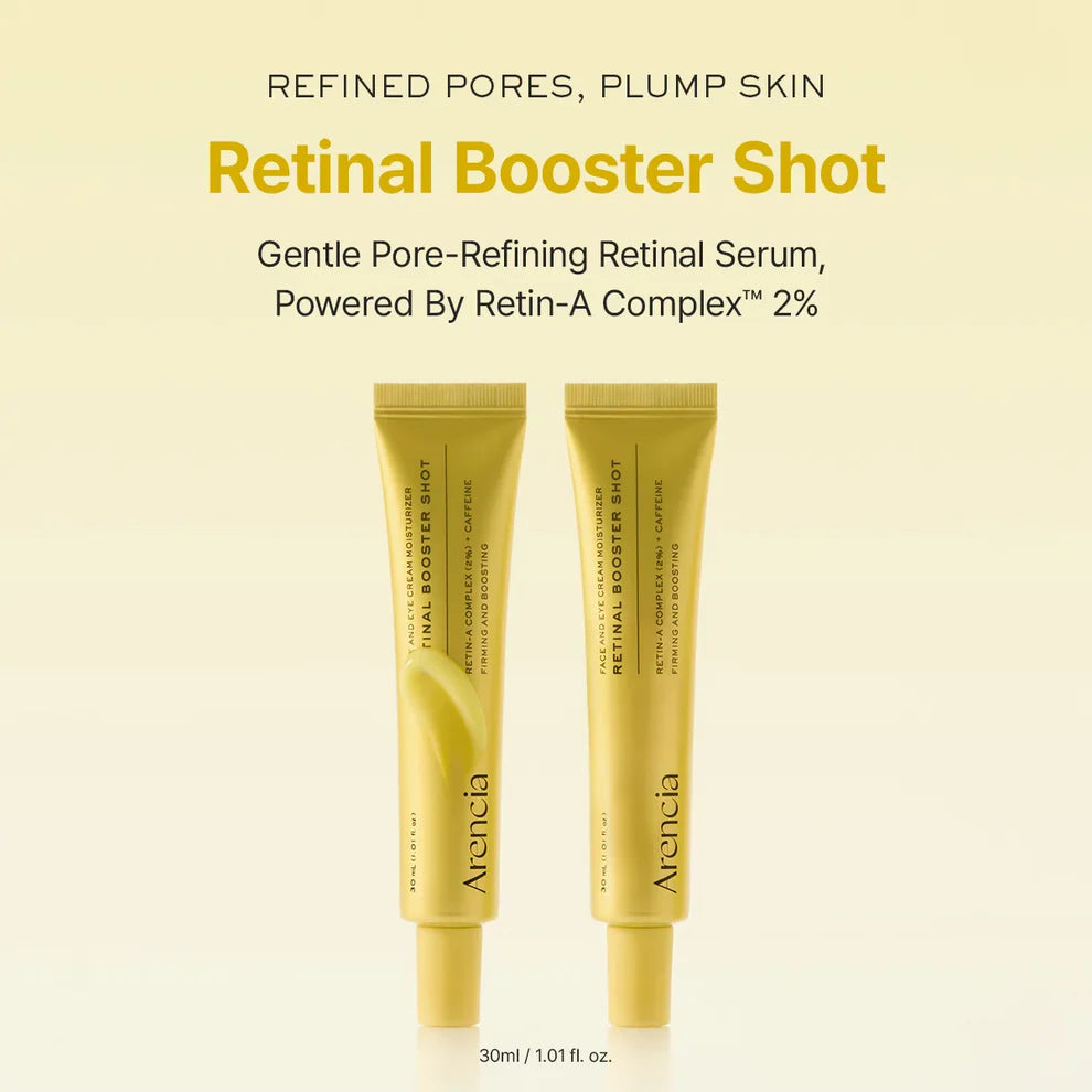 Arencia - Face & Eye Moisturizer Cream Retinal Booster Shot - 30ml