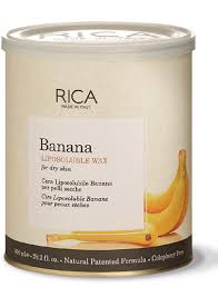 RICA BANANA LIPOSLUBLE WAX FOR DRY SKIN 800ML