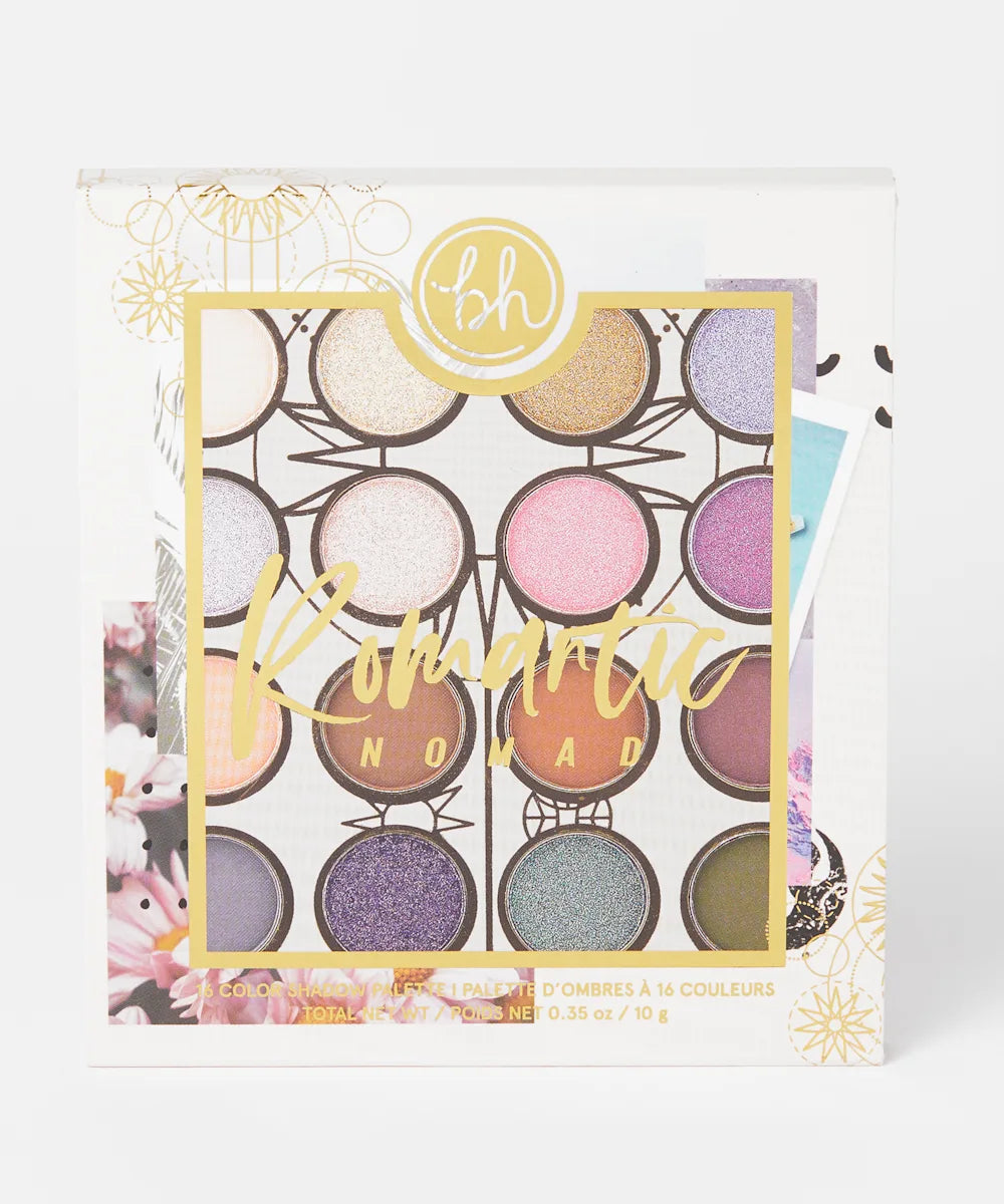 BH Romantic Nomad Palette 16 Color Eye Shadow Pallete