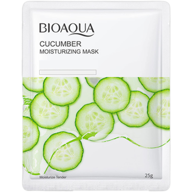 BIOAQUA Cucumber Moisturizing Facial Sheet Mask - 25g
