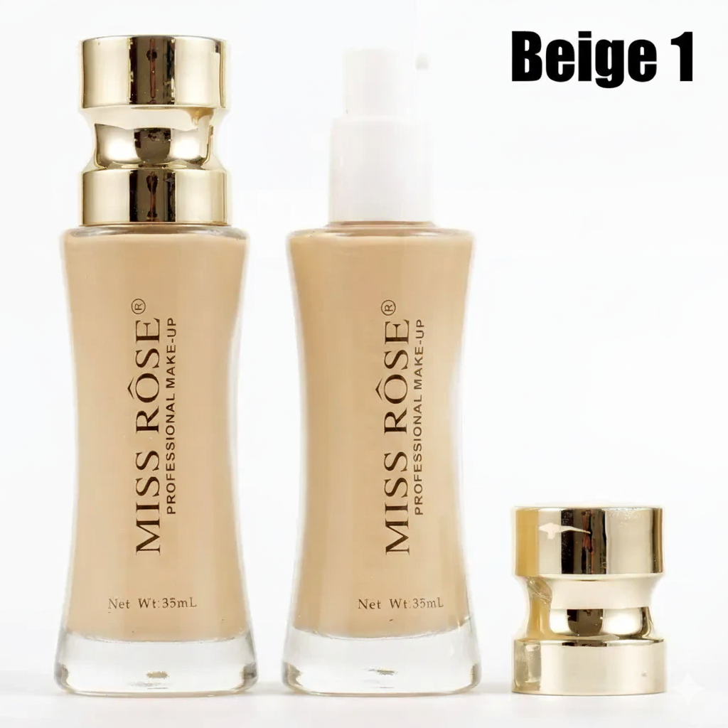 Miss Rose® Liquid Foundation - Stay in Place All Day