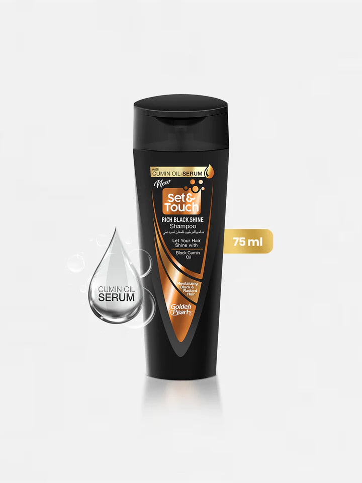 Golden Pearl Set and Touch - Rich Black Shine Shampoo