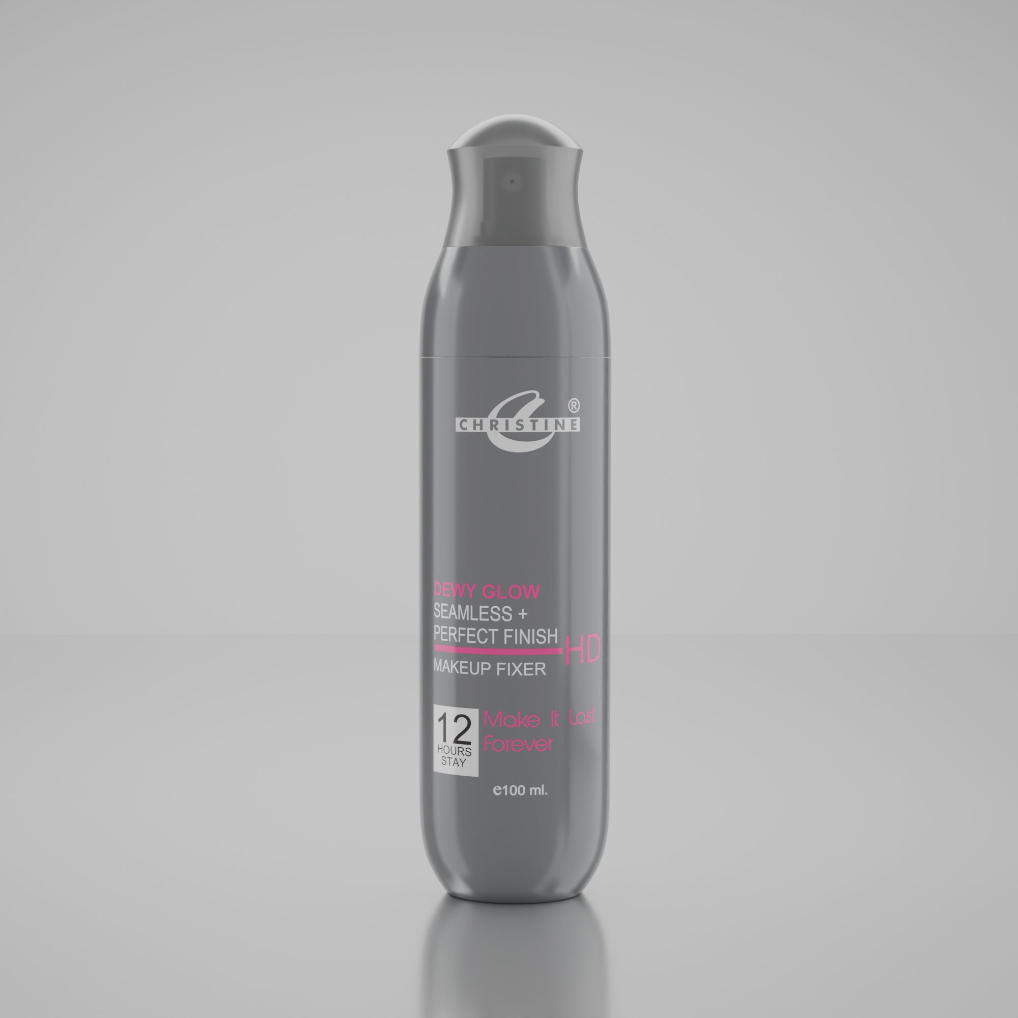 CHRISTINE® HD Makeup Fixer Spray - Matte Radiance & 12-Hour Stay (100 ml)