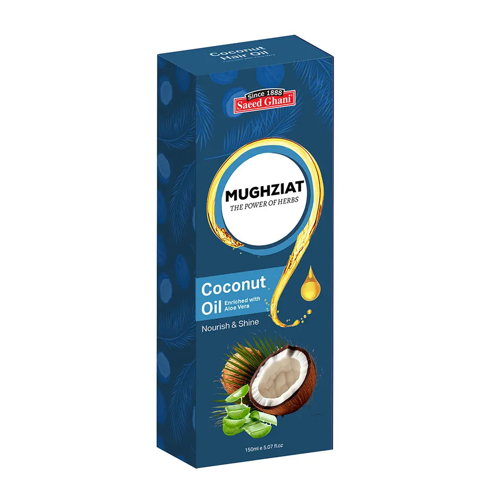 Saeed Ghani Coconut Hair Oil Enriched with Aloe Vera 140ml