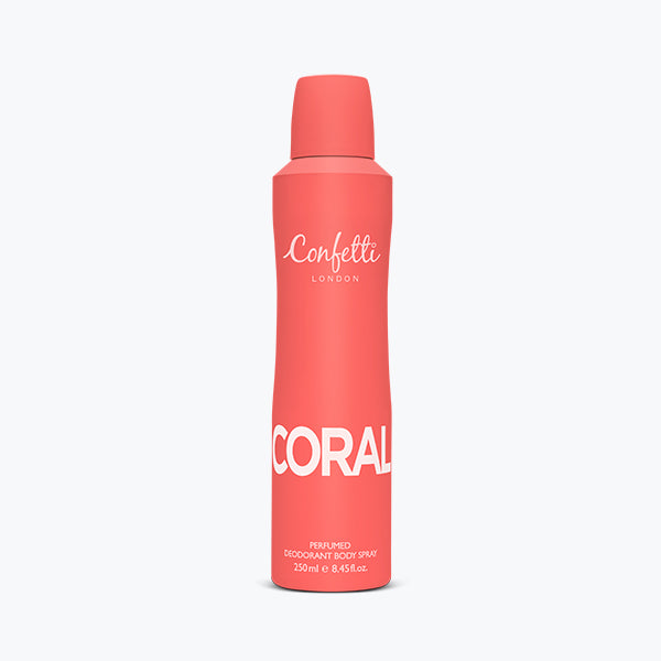 Confetti London  Coral Body Spray 250ml