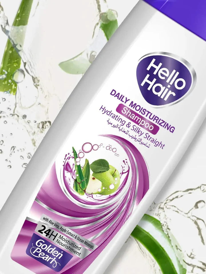 Golden Pearl Hello Hair - Daily Moisturizing Shampoo