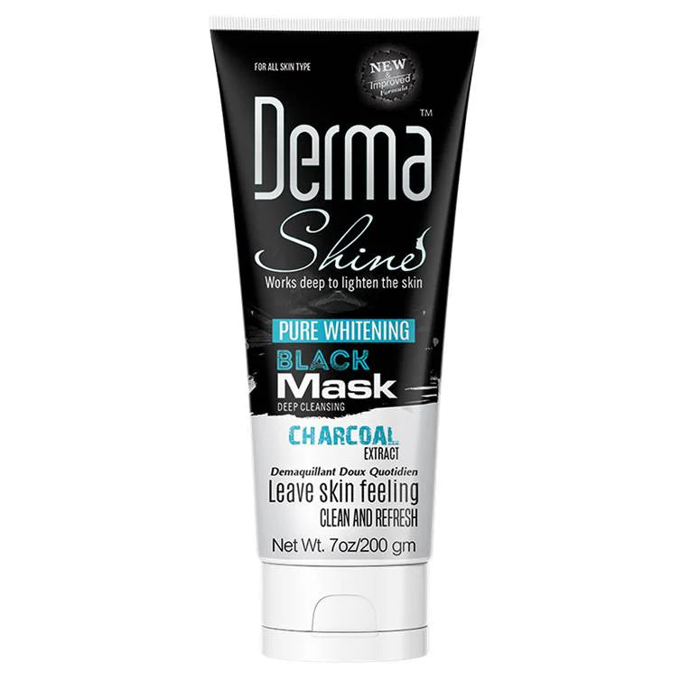 Derma Shine Charcoal Peel Off Black Mask 200 ml