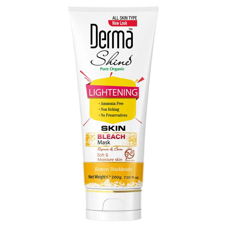 Derma Shine Face Bleach Mask 200 ml