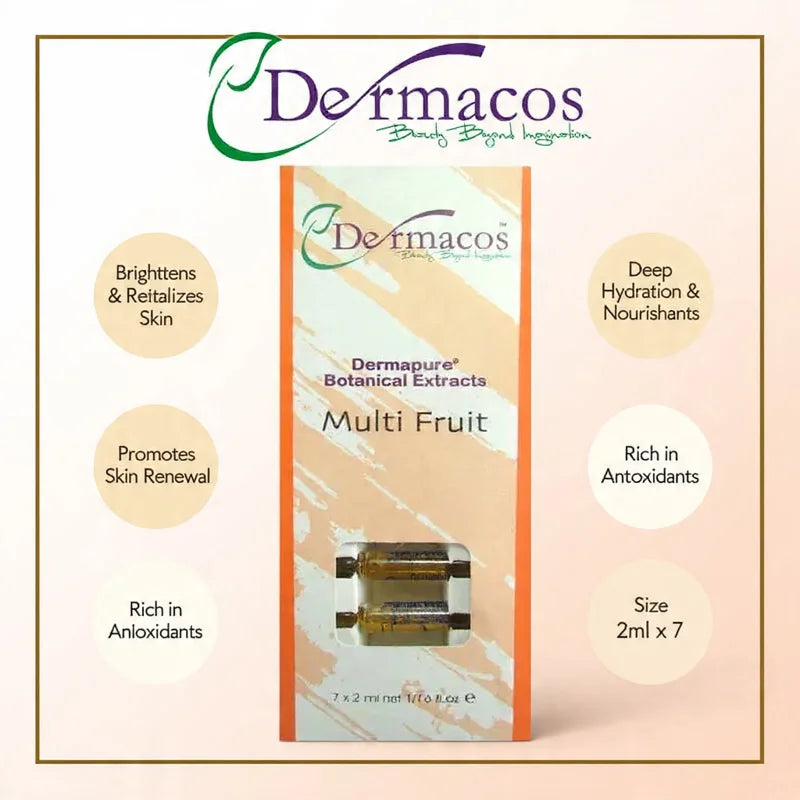 Dermacos Multi Fruit Ampoules (7x2ml)