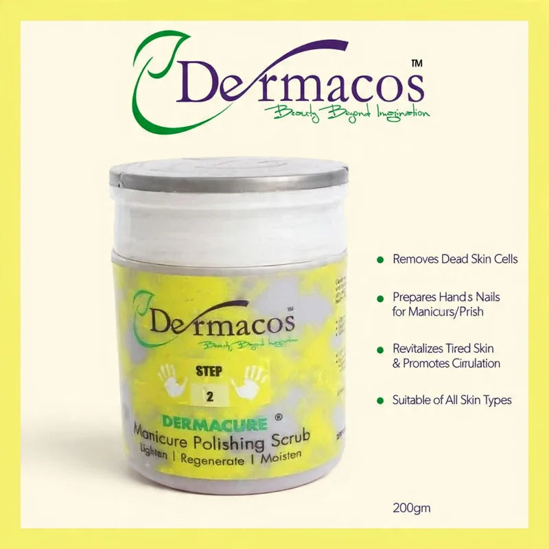 Dermacos Manicure Polishing Scrub 200gm
