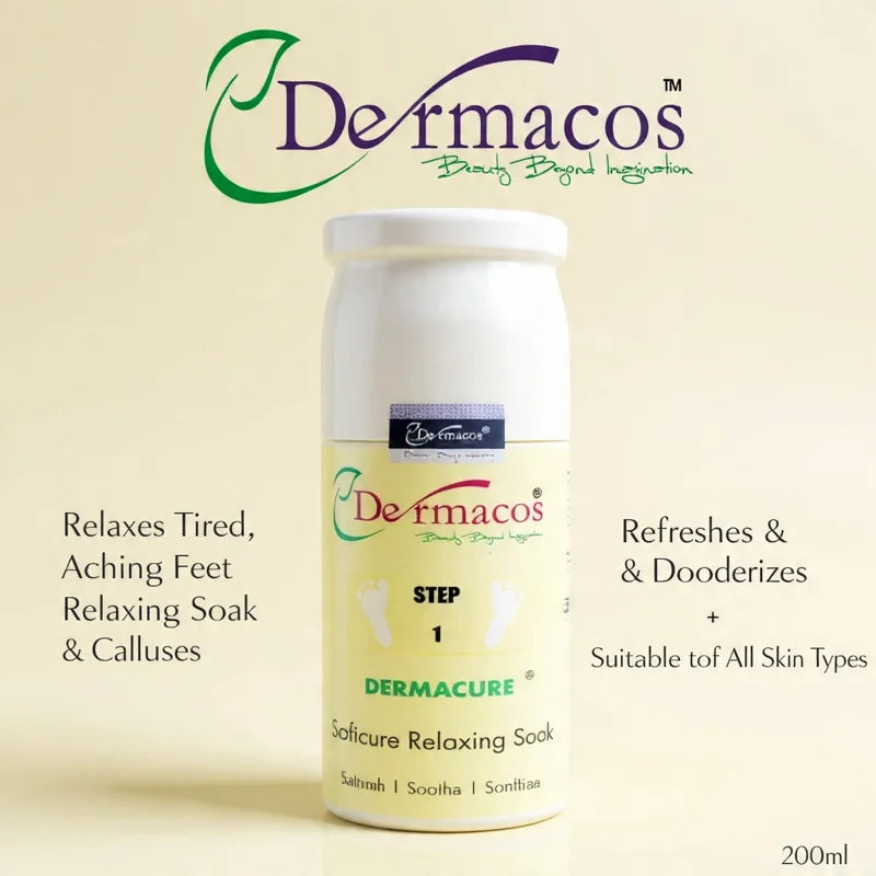 Dermacos Pedicure Relaxing Soak 200ml