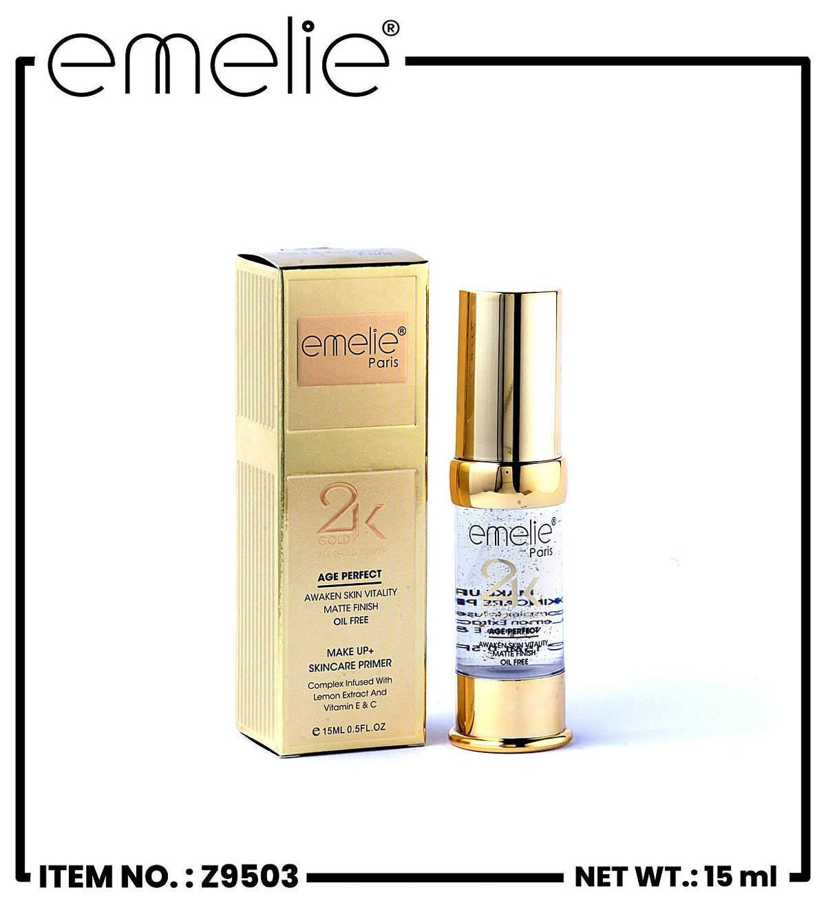 Emelie 24K Gold Age Perfect Primer (15ml)