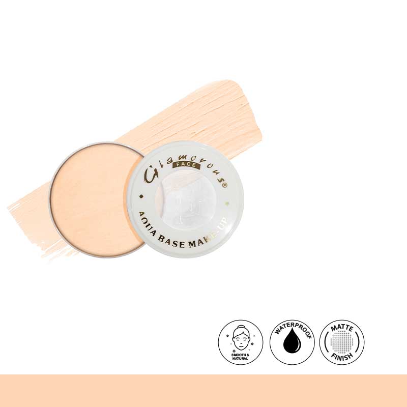 Glamorous Face Aqua White Base