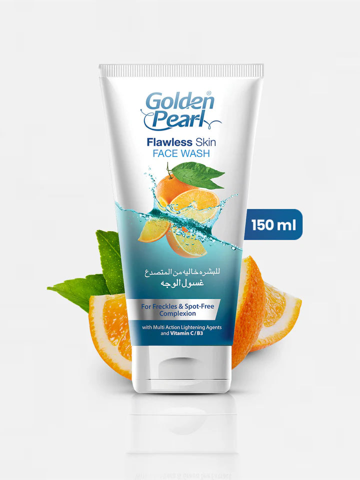 Golden Pearl Flawless Skin Face Wash (2 Sizes)