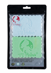 TV Parlour Scalloped Edge Facial Cleansing Sponges - Pack of 2