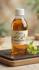 Pure & Natural Multi-Purpose Mustard Oil | Cold-Pressed Hair, Skin & Body Oil