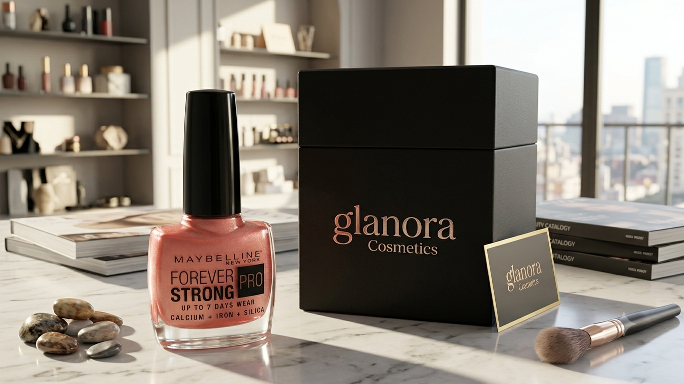 MAYBELLINE FOREVER STRONG NAIL POLISH .