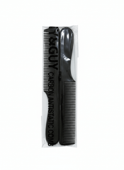 Carbon Anti Static Comb Black (Set of 2 Combs)